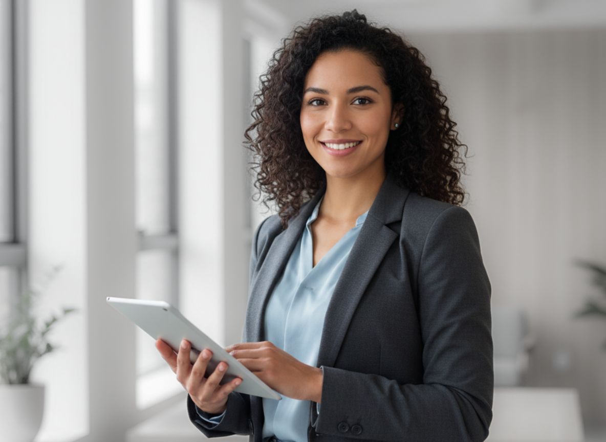 HR Professional Conductin a Pulse Survey using FeedbackPulse software